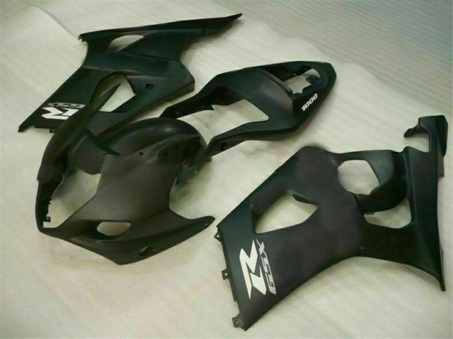 Matt Schwarz GSXR 1000 K3 03-04 Motorrad Verkleidungen Matt Schwarz GSXR 1000 K3 03-04 Motorrad Verkleidungen