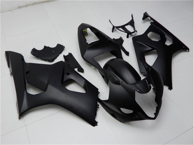 Matt Schwarz GSXR 1000 K3 03-04 Motorrad Vollverkleidung Matt Schwarz GSXR 1000 K3 03-04 Motorrad Vollverkleidung