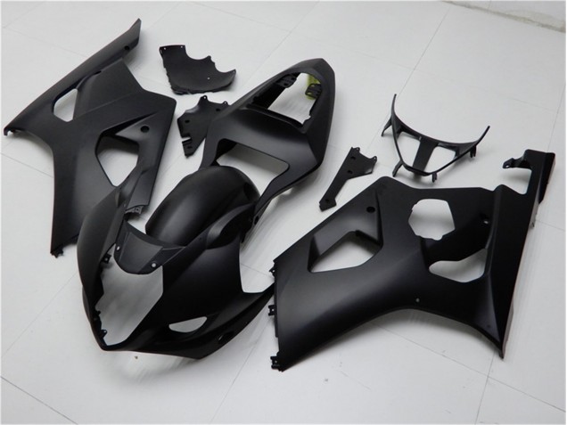 Matt Schwarz GSXR 1000 K3 03-04 Motorrad Vollverkleidung Matt Schwarz GSXR 1000 K3 03-04 Motorrad Vollverkleidung