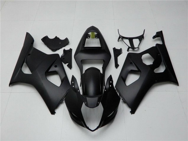 Matt Schwarz GSXR 1000 K3 03-04 Motorrad Vollverkleidung Matt Schwarz GSXR 1000 K3 03-04 Motorrad Vollverkleidung