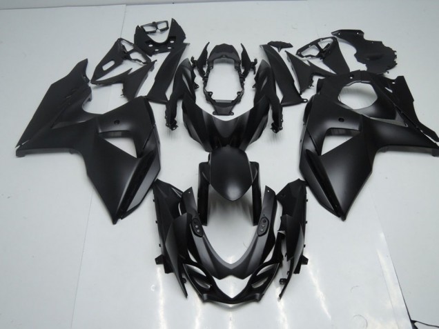 Matt Schwarz GSXR 1000 K9 09-16 Motorrad Verkleidungen Matt Schwarz GSXR 1000 K9 09-16 Motorrad Verkleidungen