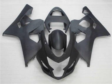Matt Schwarz GSXR 600 / 750 K4 04-05 Motorrad Verkleidungen