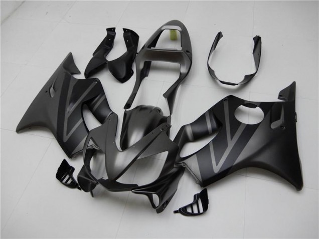Matt Schwarz Grau CBR 600 F4i 01-03 Motorrad Verkleidungen Matt Schwarz Grau CBR 600 F4i 01-03 Motorrad Verkleidungen