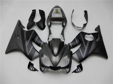 Matt Schwarz Grau CBR 600 F4i 01-03 Motorrad Verkleidungen