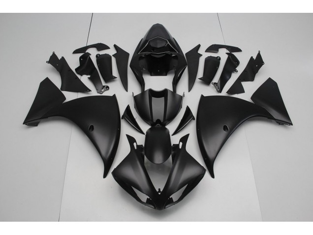 Matt Schwarz R1 12-14 Motorrad Verkleidungen Matt Schwarz R1 12-14 Motorrad Verkleidungen