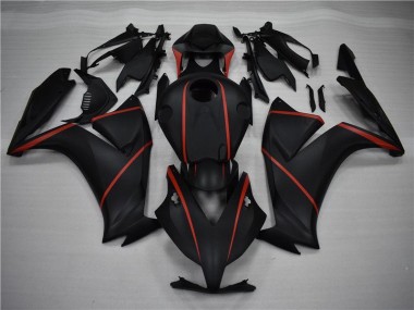 Matt Schwarz Rot CBR 1000 RR 12-16 Motorrad Verkleidungen