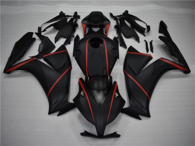 Matt Schwarz Rot CBR 1000 RR 12-16 Motorrad Verkleidungen Matt Schwarz Rot CBR 1000 RR 12-16 Motorrad Verkleidungen
