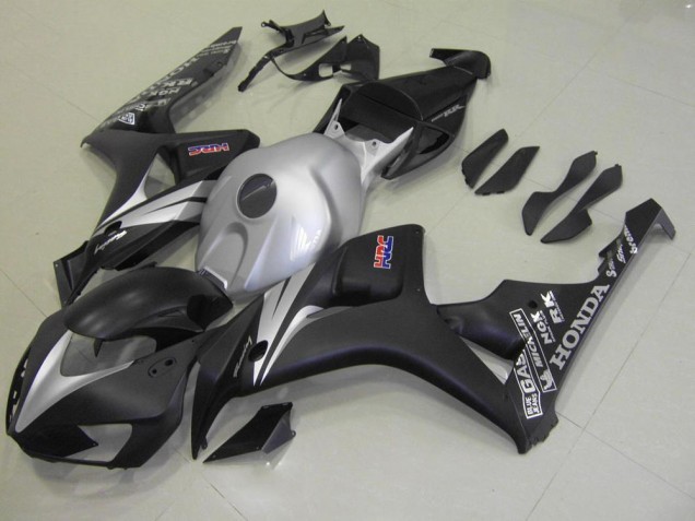 Matt Schwarz Silber CBR 1000 RR 06-07 Motorrad Verkleidungen