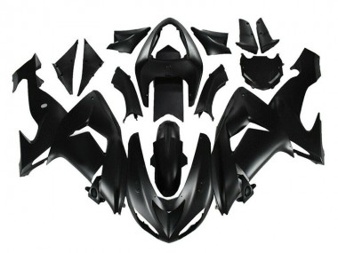 Matt Schwarz ZX10R 06-07 Motorrad Verkleidung