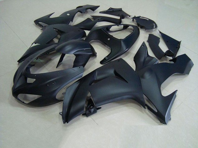 Matt Schwarz ZX10R 06-07 Motorrad Verkleidungen Matt Schwarz ZX10R 06-07 Motorrad Verkleidungen