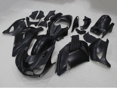 Matt Schwarz ZX14R ZZR 1400 06-11 Motorrad Verkleidungen