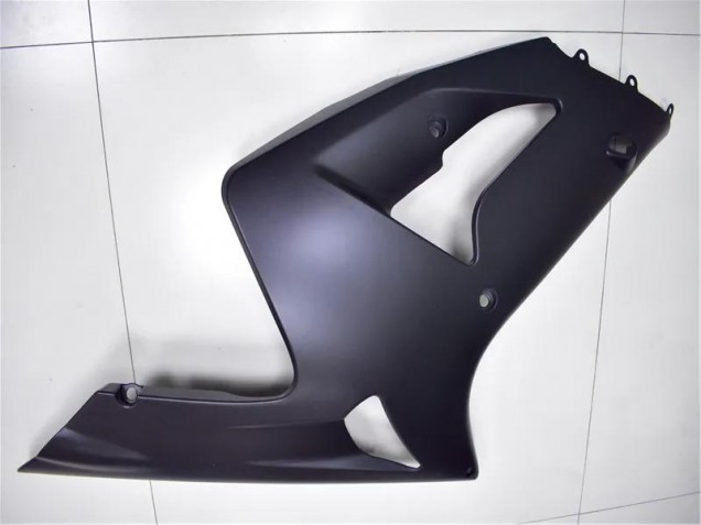 Matt Schwarz ZX6R 03-04 Motorrad Verkleidungen Matt Schwarz ZX6R 03-04 Motorrad Verkleidungen