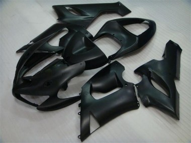 Matt Schwarz ZX6R 05-06 Motorrad Verkleidungen