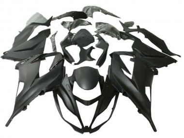 Matt Schwarz ZX6R 13-18 Motorrad Verkleidung
