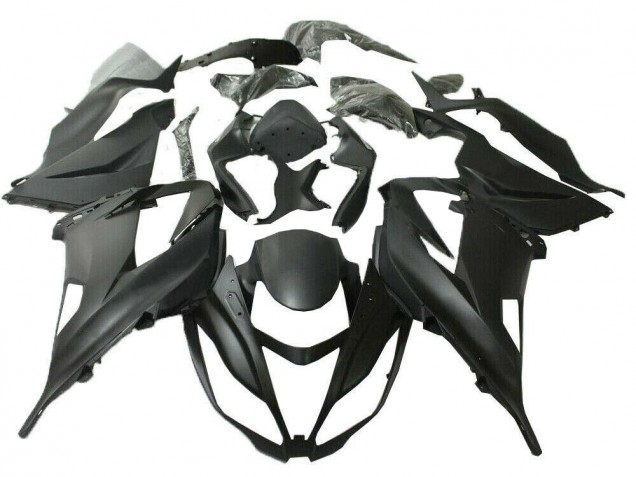 Matt Schwarz ZX6R 13-18 Motorrad Verkleidung Matt Schwarz ZX6R 13-18 Motorrad Verkleidung