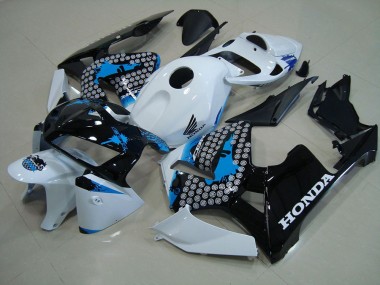 Matt Schwarz mit rotem Aufkleber CBR 600 RR 05-06 Motorrad Verkleidungen