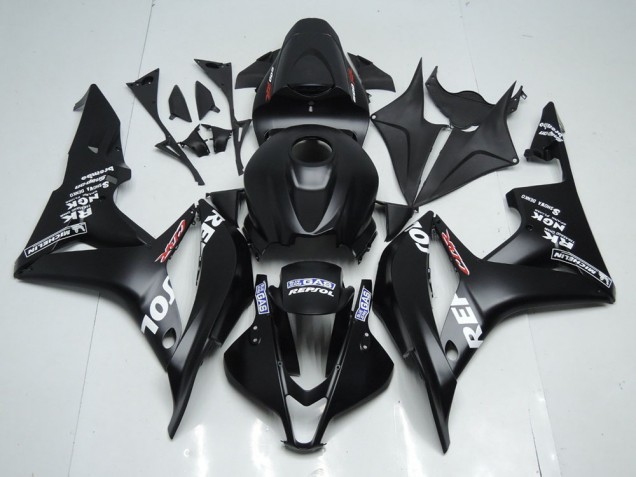 Matt Schwarzer Repsol CBR 600 RR 07-08 Motorrad Verkleidungen