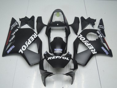 Matt Schwarzer Repsol CBR 900 RR 954 02-03 Motorrad Verkleidungen