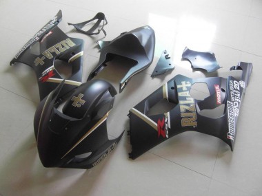 Matt Schwarzer Rizla Renn GSXR 1000 K3 03-04 Motorrad Verkleidungen