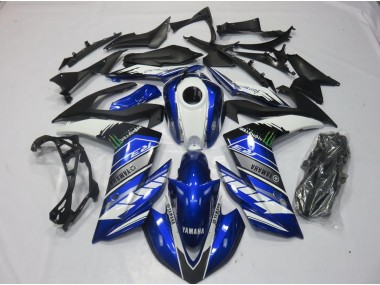 Monster Blau R3 15-22 Motorrad Verkleidungen