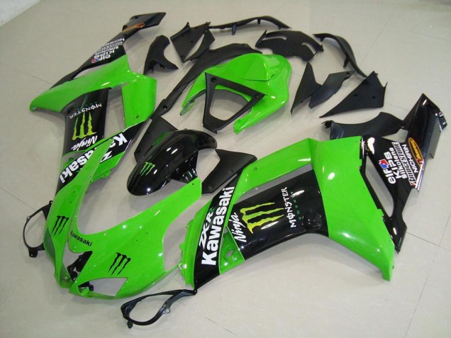 Monster Grün ZX6R 07-08 Motorrad Verkleidungen Monster Grün ZX6R 07-08 Motorrad Verkleidungen
