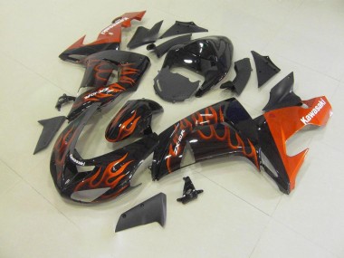 Orange Flamme ZX10R 06-07 Motorrad Verkleidungen