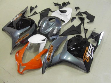 Orange Grau Schwarz CBR 600 RR 09-12 Motorrad Verkleidung