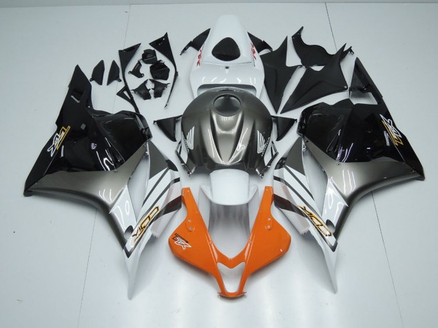 Orange Grau Schwarz CBR 600 RR 09-12 Motorrad Verkleidungen Orange Grau Schwarz CBR 600 RR 09-12 Motorrad Verkleidungen
