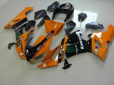 Orange Monster ZX6R 05-06 Motorrad Verkleidungen
