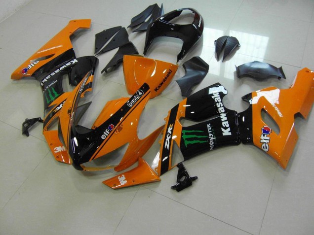 Orange Monster ZX6R 05-06 Motorrad Verkleidungen Orange Monster ZX6R 05-06 Motorrad Verkleidungen