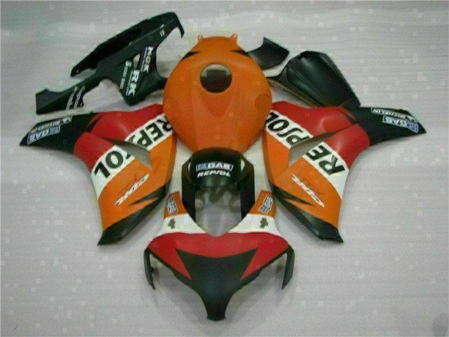 Orange Repsol CBR 1000 RR 08-11 Motorrad Verkleidungen Komplett Sets Orange Repsol CBR 1000 RR 08-11 Motorrad Verkleidungen Komplett Sets