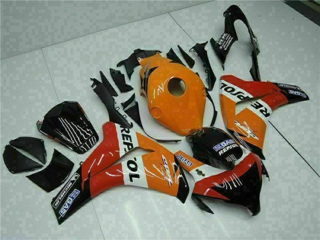 Orange Repsol CBR 1000 RR 08-11 Motorrad VollVerkleidungen & Plastik Orange Repsol CBR 1000 RR 08-11 Motorrad VollVerkleidungen & Plastik