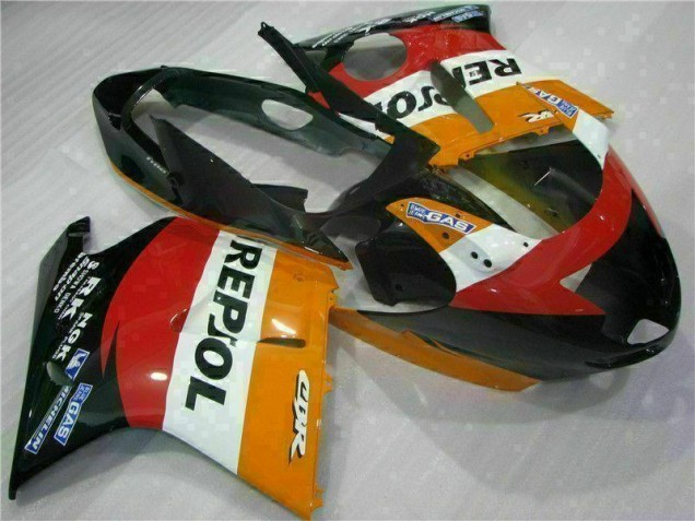 Orange Repsol CBR 1100 XX 96-07 Motorrad Verkleidungen Orange Repsol CBR 1100 XX 96-07 Motorrad Verkleidungen