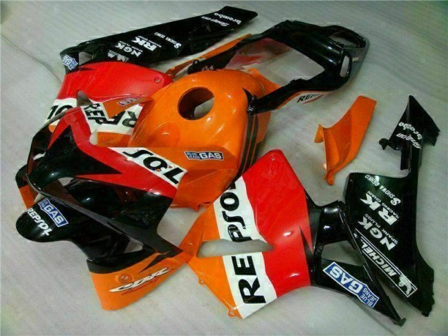 Orange Repsol CBR 600 RR 03-04 Motorrad Verkleidungen Orange Repsol CBR 600 RR 03-04 Motorrad Verkleidungen