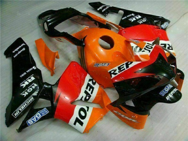 Orange Repsol CBR 600 RR 03-04 Motorrad Verkleidungen Orange Repsol CBR 600 RR 03-04 Motorrad Verkleidungen