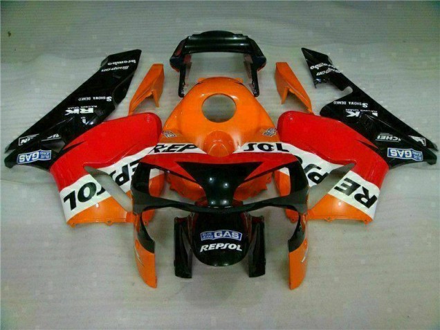 Orange Repsol CBR 600 RR 03-04 Motorrad Verkleidungen Orange Repsol CBR 600 RR 03-04 Motorrad Verkleidungen