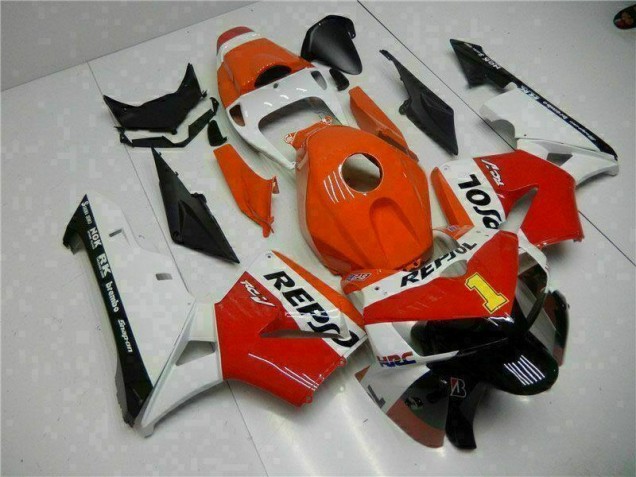 Orange Repsol CBR 600 RR 05-06 Motorrad Verkleidungen Orange Repsol CBR 600 RR 05-06 Motorrad Verkleidungen