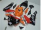 Orange Rot Schwarz Repsol CBR 600 RR 03-04 Motorrad Verkleidungen Orange Rot Schwarz Repsol CBR 600 RR 03-04 Motorrad Verkleidungen