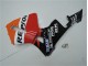 Orange Rot Schwarz Repsol CBR 600 RR 03-04 Motorrad Verkleidungen Orange Rot Schwarz Repsol CBR 600 RR 03-04 Motorrad Verkleidungen