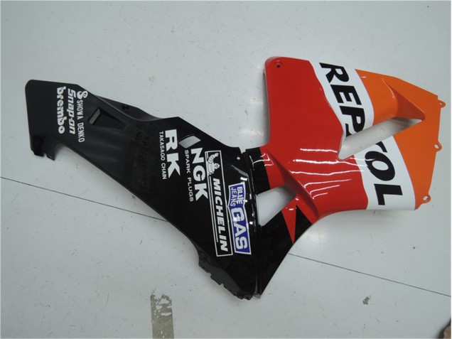 Orange Rot Schwarz Repsol CBR 600 RR 03-04 Motorrad Verkleidungen Orange Rot Schwarz Repsol CBR 600 RR 03-04 Motorrad Verkleidungen