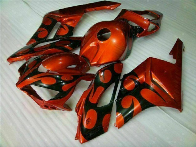 Orange Schwarz CBR 1000 RR 04-05 Motorrad Verkleidung Orange Schwarz CBR 1000 RR 04-05 Motorrad Verkleidung