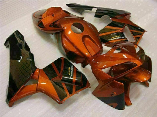 Orange Schwarz CBR 600 RR 05-06 Motorrad Verkleidung Orange Schwarz CBR 600 RR 05-06 Motorrad Verkleidung