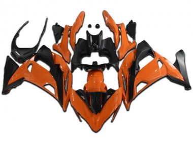 Orange Schwarz EX650 17-19 Motorrad Verkleidungen