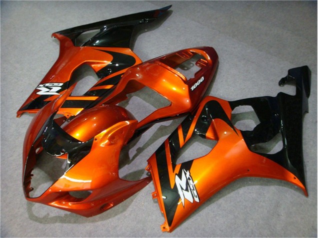 Orange Schwarz GSXR 1000 K3 03-04 Motorrad Verkleidungen Orange Schwarz GSXR 1000 K3 03-04 Motorrad Verkleidungen