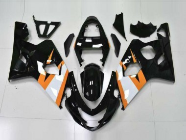 Orange Schwarz GSXR 600 / 750 K4 04-05 Motorrad Verkleidung