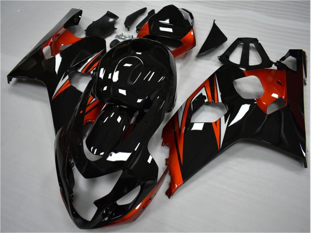 Orange Schwarz GSXR 600 / 750 K4 04-05 Motorrad Verkleidungen Orange Schwarz GSXR 600 / 750 K4 04-05 Motorrad Verkleidungen