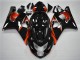 Orange Schwarz GSXR 600 / 750 K4 04-05 Motorrad Verkleidungen Orange Schwarz GSXR 600 / 750 K4 04-05 Motorrad Verkleidungen