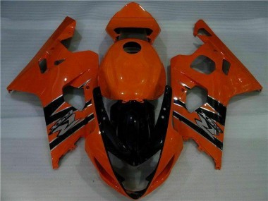 Orange Schwarz GSXR 600 / 750 K4 04-05 Motorrad Vollverkleidung