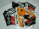 Orange Schwarz Repsol CBR 1000 RR 04-05 Motorrad Verkleidung Orange Schwarz Repsol CBR 1000 RR 04-05 Motorrad Verkleidung