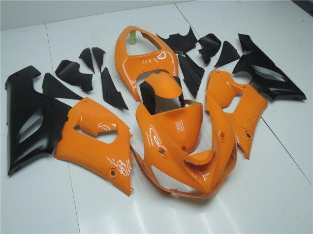 Orange Schwarz ZX6R 05-06 Motorrad Verkleidungen
